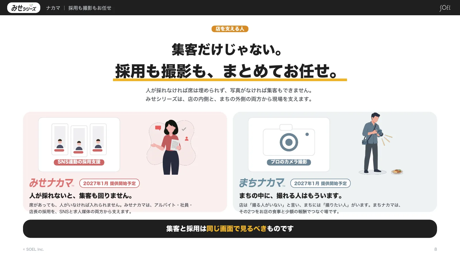 概要ガイド 8 / 11 ページ